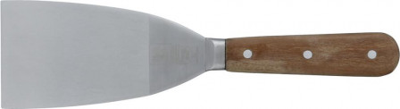 Couteau de peintre inox avec manche en bois de rose 80mm 