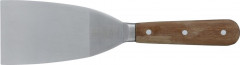 Couteau de peintre inox avec manche en bois de rose 80mm 