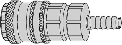 COUPLEUR ESAFE PR TUYAU 8