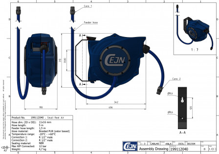 Enrouleurs SafetyReel-Enrouleur petit