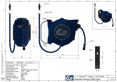 Enrouleurs SafetyReel-Enrouleur petit