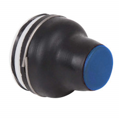 Harmony XACB - tête capuchonnée pour bouton-poussoir - bleu - 4mm, -25..+70°C