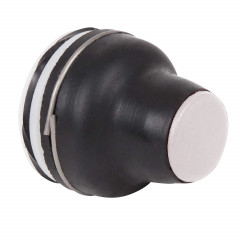 Harmony XACB - tête capuchonnée pour bouton-poussoir - blanc - 4mm, -25..+70°C