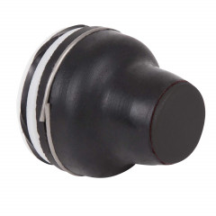 Harmony XACB - tête capuchonnée pour bouton-poussoir - noir - 4mm, -25..+70°C