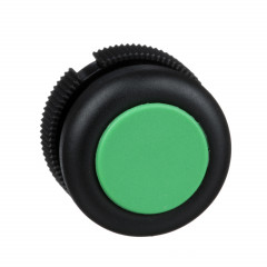 Harmony XAC - tête bouton poussoir - capuchonné - vert