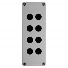 Harmony XAPA - boîte à boutons vide - plastique - 8 perçages en 2 colonnes