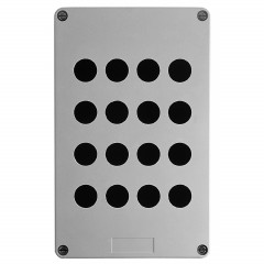 Harmony XAPA - boîte à boutons vide - plastique - 16 perçages en 4 colonnes