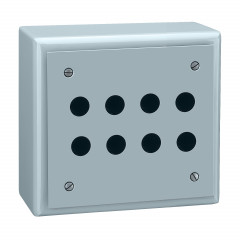Harmony XB2S - boîte à boutons vide - métallique - 8 perçages en 4 colonnes