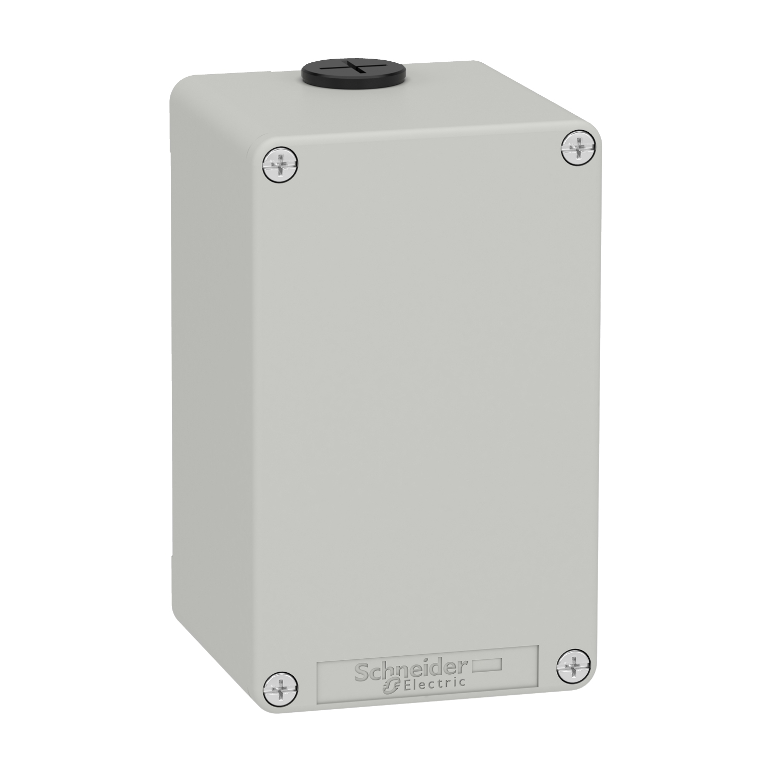 Boite métal vide grise - M20 x2 - non percée - 80x130x77 mm - UL cULus