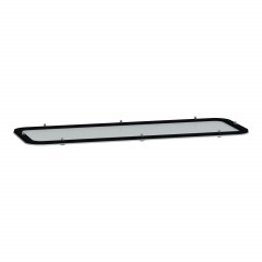 Spacial - plaque passe-câbles - pleine - pour coffret S3D - acier - 345x130mm