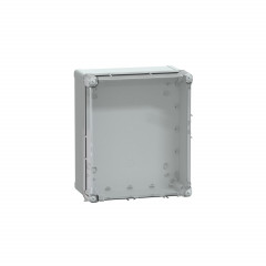 Thalassa - boîte industrielle - couvercle haut transparent - 341x291x168mm - PC