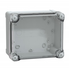 Thalassa - boîte industrielle - couvercle haut transparent - 192x164x105mm - ABS