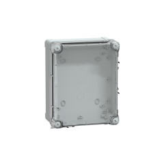 Thalassa - boîte industrielle - couvercle haut transparent - 241x192x105mm - ABS
