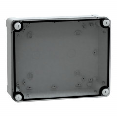 Thalassa - boîte industrielle - transparente - 241x192x87mm - ABS