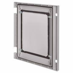 Thalassa - Porte vitrée - sans serrure - coffret polyester PLM54TG - H500xL400mm