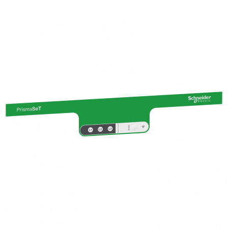 PrismaSet HD - Bandeau vert Signature Schneider pour ral 7035 - largeur 700