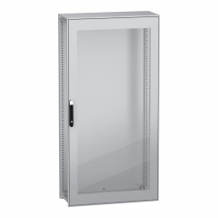 Spacial SFN - cellule - 1 porte transparente - assemblé - 2000x1000x400mm