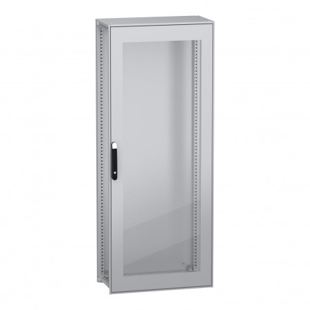 Spacial SFN - cellule - 1 porte transparente - assemblé - 2000x800x400mm