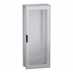 Spacial SFN - cellule - 1 porte transparente - assemblé - 2000x800x400mm