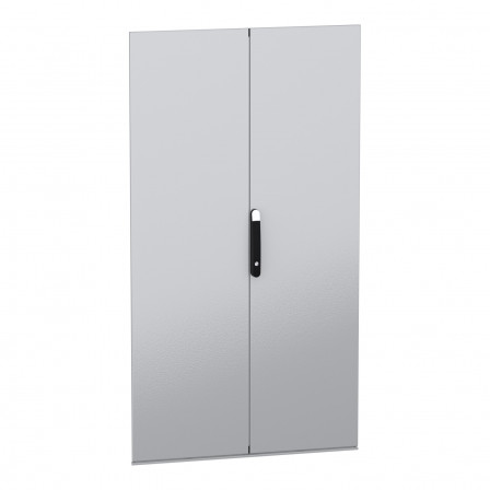 Spacial - double porte pleine pour cellule SFN & armoire SM - H=1800xL=1000mm