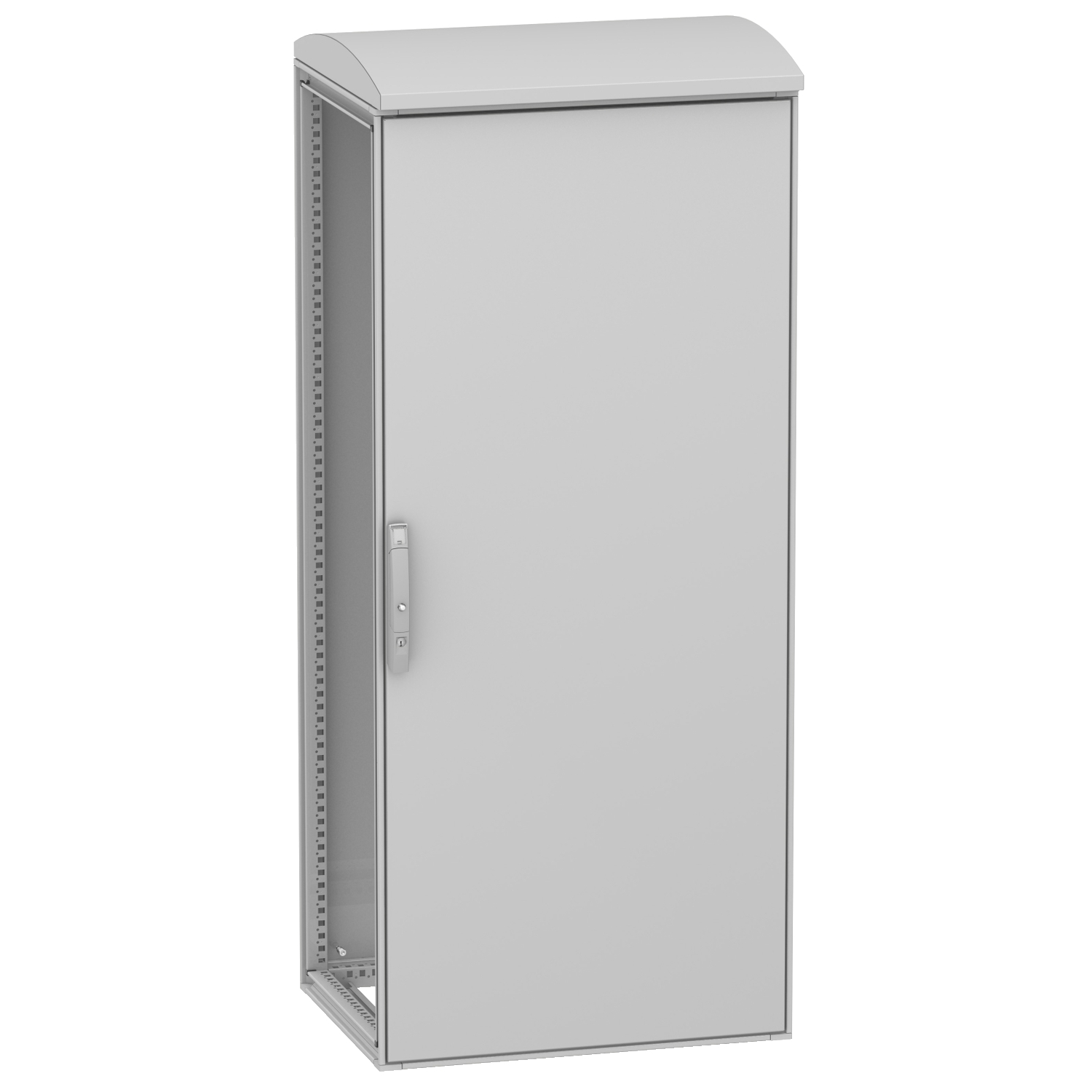 Armoire Outdoor SF HD 1200x1200x400mm ral7035 IP55 IK10 toit+clé 1242E