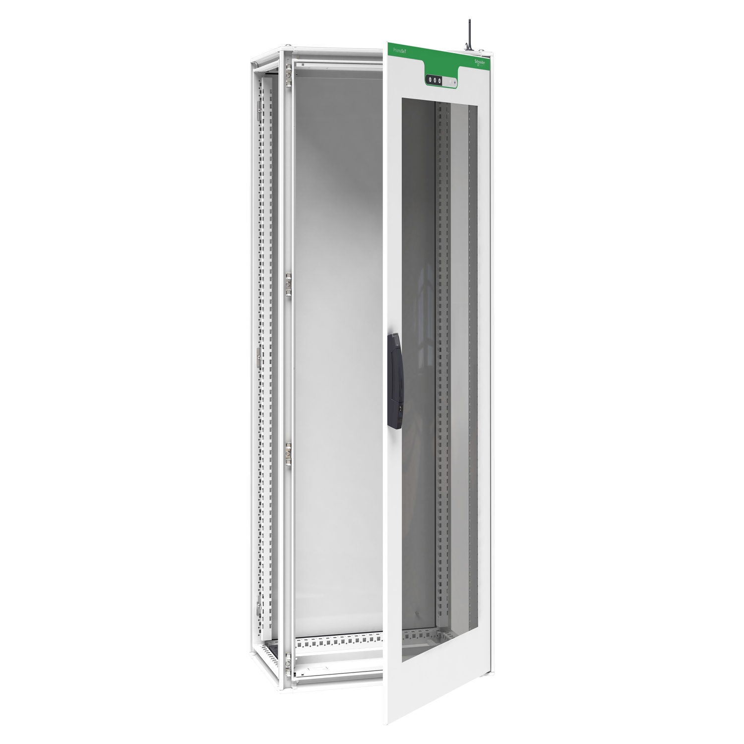 PrismaSet 6300 Active - cellule - 1 porte transparente - blanc - 2000x700x500mm