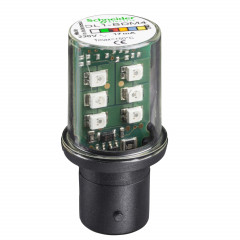 Harmony - lampe de signalisation LED - rouge - BA 15d - 230V