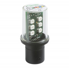 Harmony - lampe de signalisation LED - vert - BA 15d - 230V
