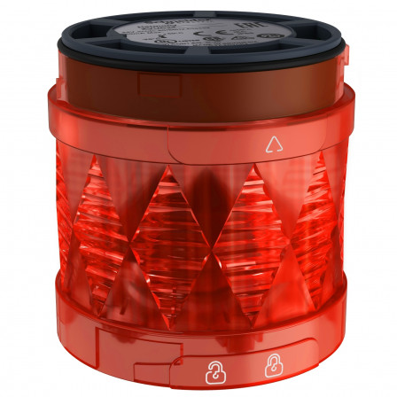 Harmony XVU - élément lumineux Ø60 - DEL - clignotant - 24VDC - rouge