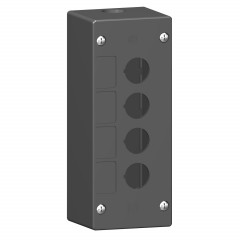 Harmony XALG - boîte à boutons vide - plastique - 4 perçages horizontaux