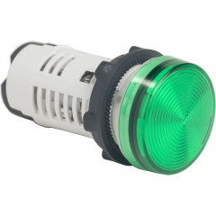 Harmony voyant rond - Ø22 - vert - LED intégrée - 120V
