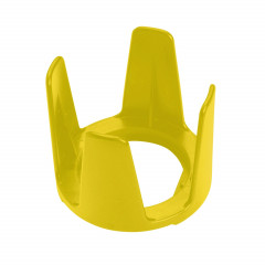 Harmony - Garde protection coup de poing harmony plastique jaune hauteur 37 mm