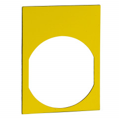 Harmony - Etiquette 30 x 40 jaune pour marquage noir