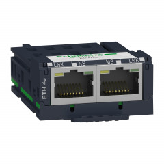 Harmony - module de comm. - réseau Modbus/TCP pour ZBRN1 - 2 connecteurs RJ45