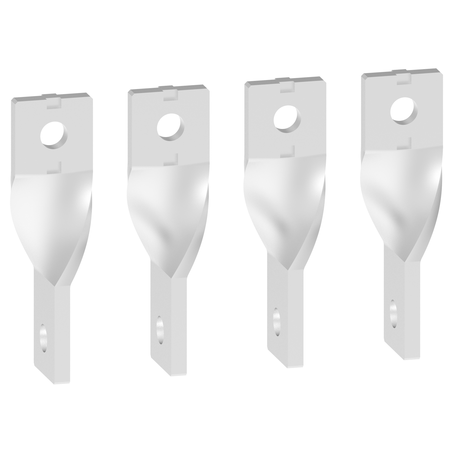 Bornes d'extension Edgwise pour TeSys G265-500 4 pôles