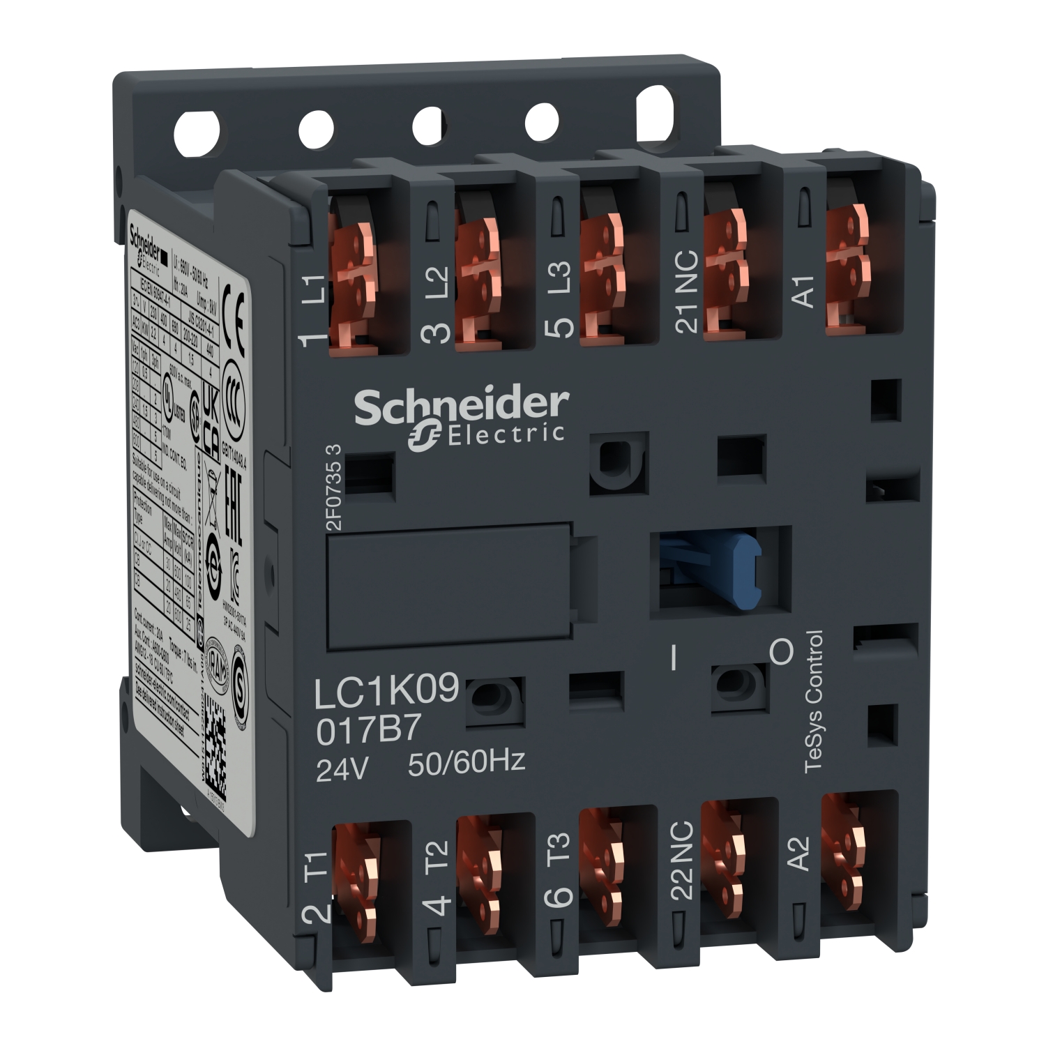 Schneider Electric TeSys Deca Advanced Contactor Tesys Deca 25a 440V 3P Ac3 Spoel 220v Dc Met Laag Verbruik S Lc1d25aml Schneider Electric TeSys Deca Advanced Contactor Tesys Deca 25a 440V 3P Ac3 Spoel 220v Dc Met Laag Verbruik S Lc1d25aml