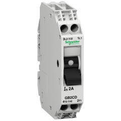 TeSys GB2-CD - disjoncteur pour circuit de contrôle - 8A - 1P+N - 1d