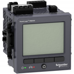 PowerLogic PM8000 - centrale mesure - écran intégré - montage face av - 20-60Vcc
