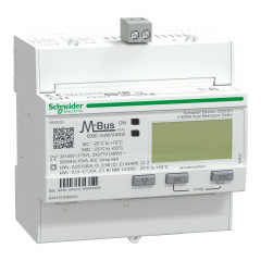Acti9 iEM - compteur d'énergie tri - TI - multitarif - alarme kW - Mbus - MID