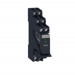 Harmony Relay RXG - relais embrochable monté sur embase - DEL - 2OF 5A - 230VAC