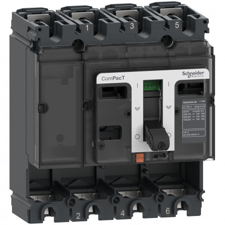 ComPacT NSX160F DC - bloc de coupure CC sans déclencheur - 160A - 4P - 36kA