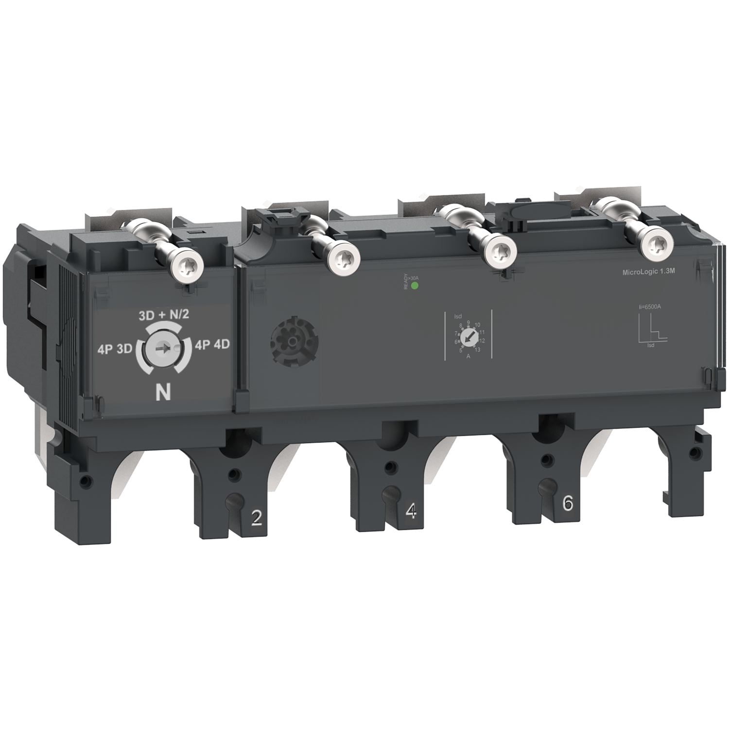 ComPacT NSX - Déclencheur MicroLogic 2.3 250A - 4P4D pour NSX400-630