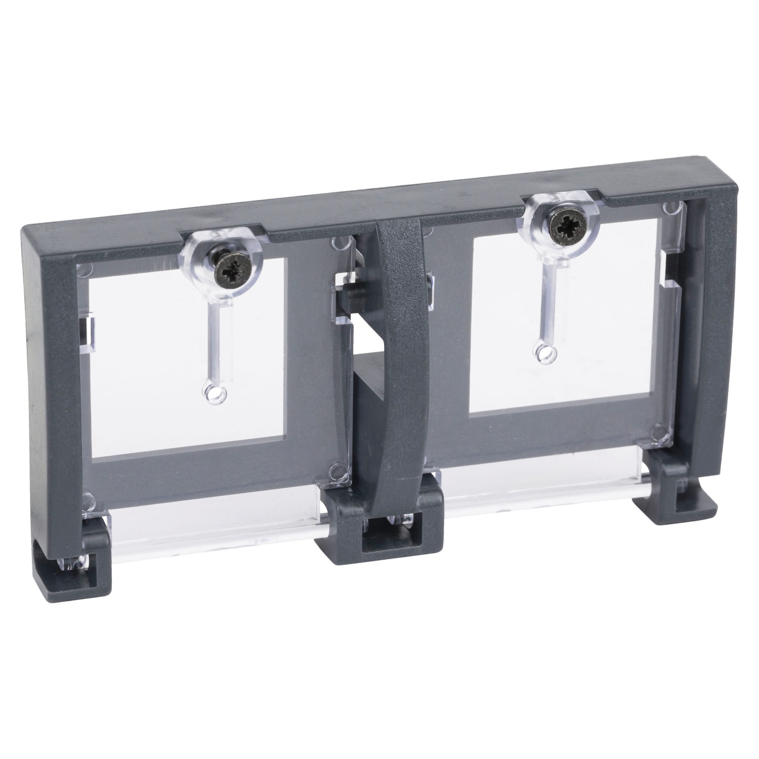 ComPacT NS - condamnation bouton poussoir couvercle transparent - pr NS630-1600