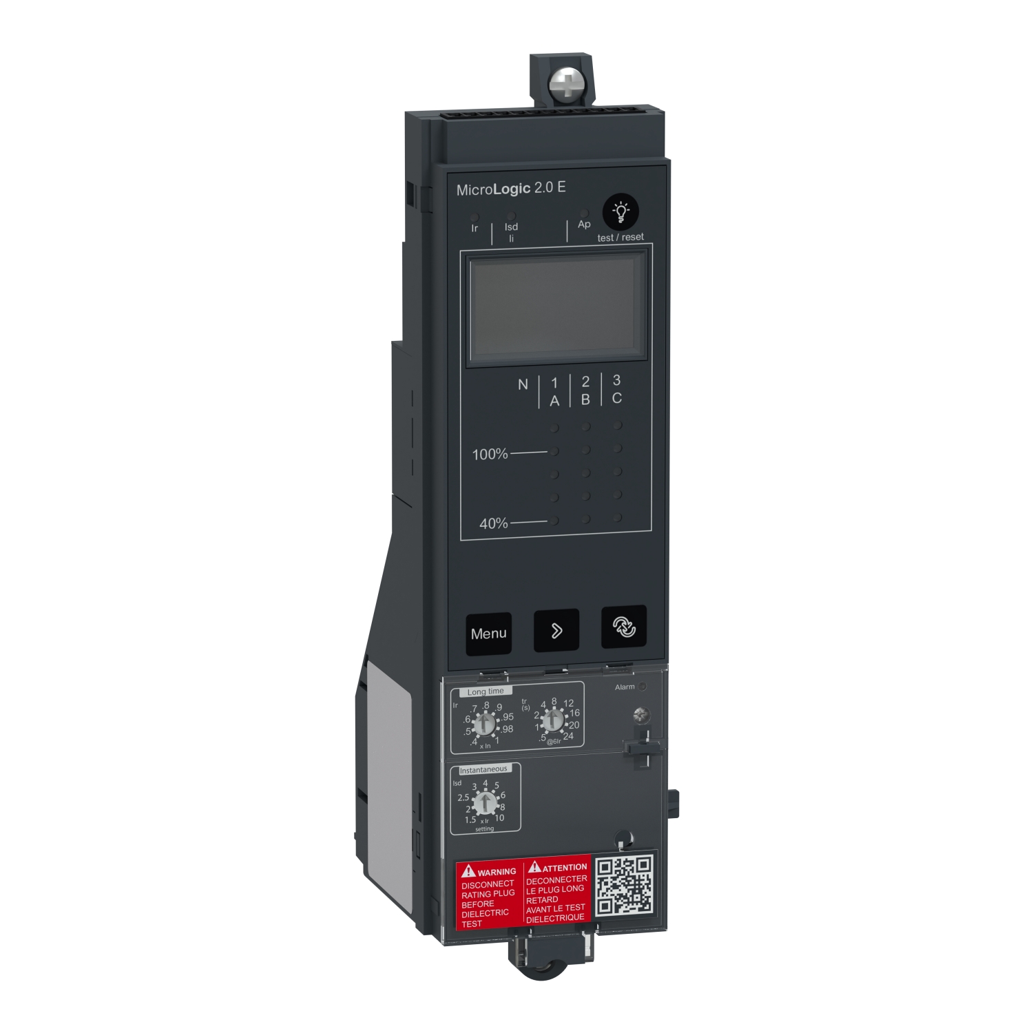 ComPacT NS - déclencheur MicroLogic 2.0 - pour NS630b-1600 - débro - manuel