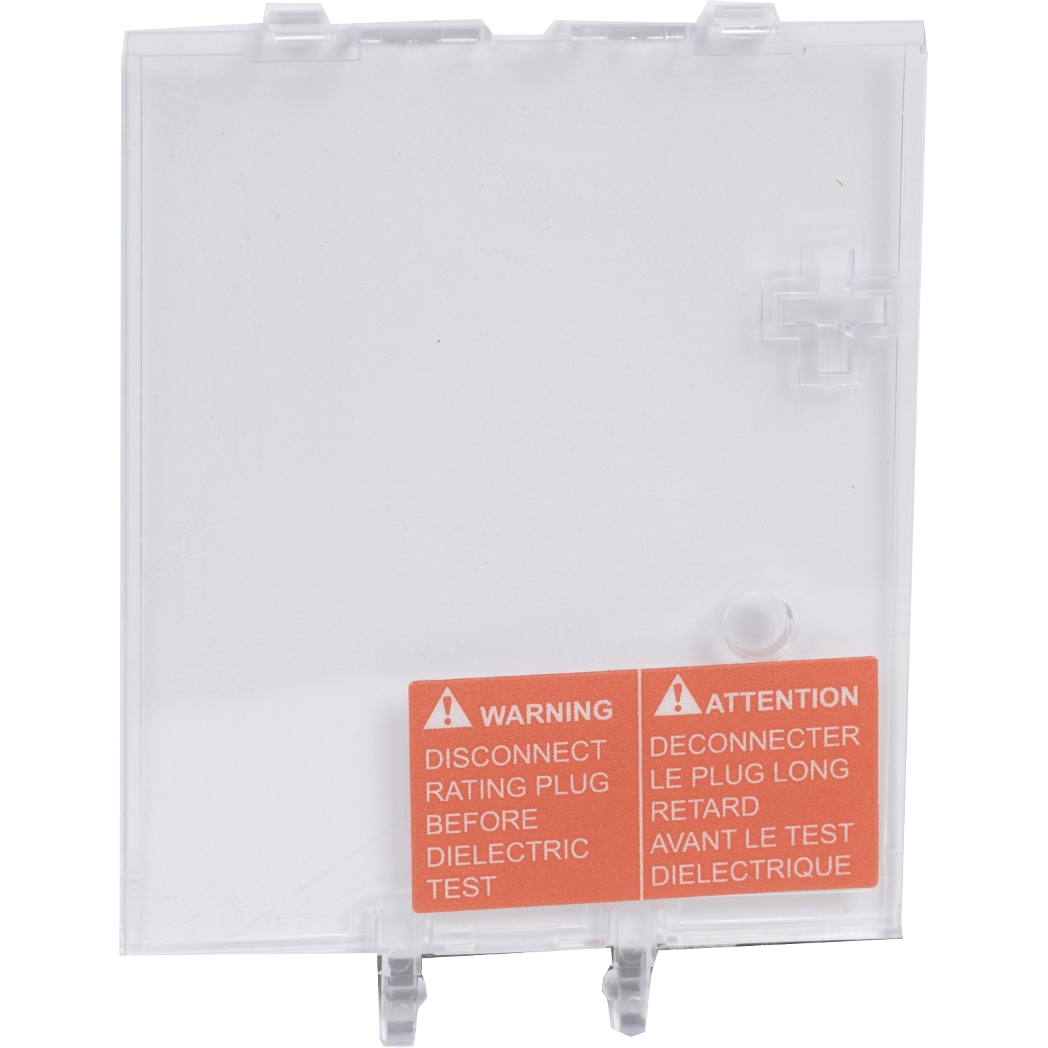 ComPacT NS - capot plombable - transparent - pour micrologic A & E