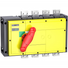 ComPact INS - InterPact - interrupteur sectionneur INS1250 - 1250A - 4P - jaune