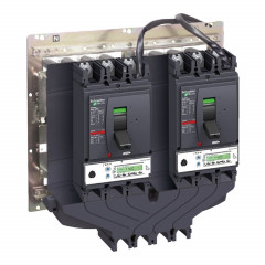 ComPacT NSX250 - Platine - interverrouillage mécaniq électrique IVE - 24/250VDC