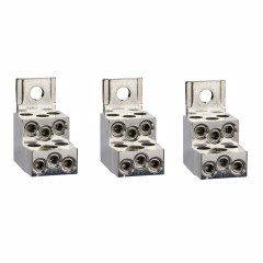 ComPacT NSX250 - 3 bornes pour 6 câbles 1,5 à 35mm² et séparateur de phases