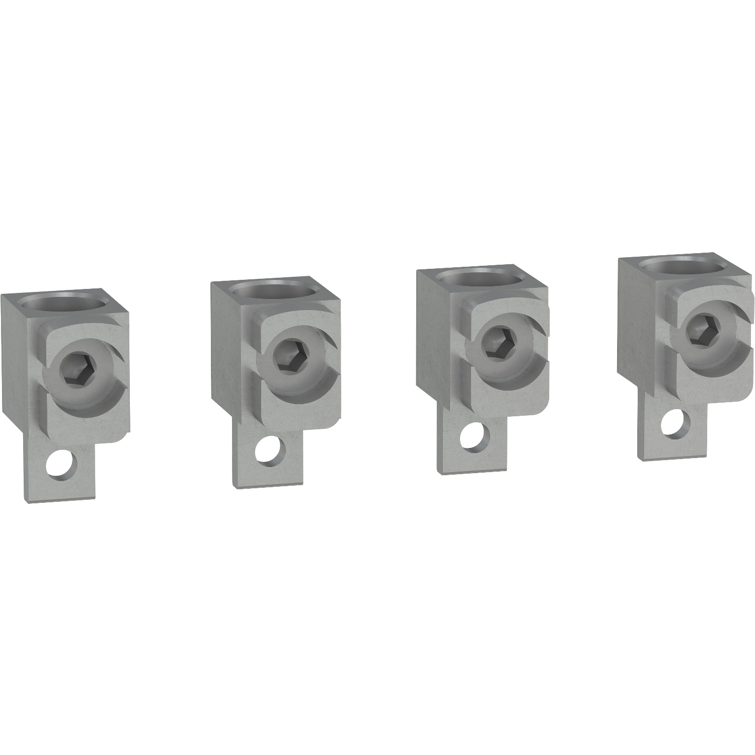 ComPacT NSX INS/INV - Lot 4 bornes aluminium - <=250A - pour câbles 120 à 240mm²