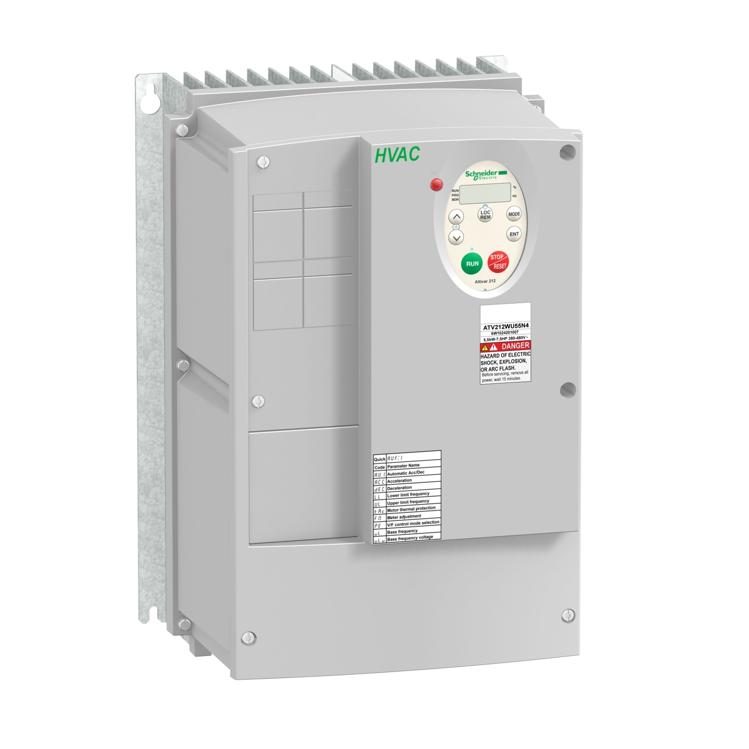 Altivar - Atv212 3kw nahp 480v tri cem ip54 variat